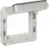 PLEXO55 IP55 szary Adapter z klapką