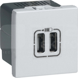M45 2xUSB 1500mA Gniazdo zasilające
