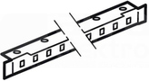 XL3 4000 475mm Wspornik poziomy regulowany