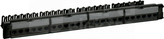 LCS 1U STP 24xRJ45 kat.6 Panel