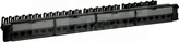 LCS 1U STP 24xRJ45 kat.6A Panel