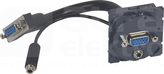 CELIANE HD15+JACK 3,5mm Gniazdo z przewodem