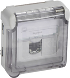 PLEXO55 SZ 1xRJ45 KAT.6A STP Gniazdo komputerowe