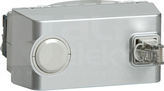 MOSAIC RJ45 kat.6 FTP 4-mod aluminium Wtyk z kablem zwijanym