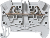 VIKING 2,5mm2 szary Złączka jednotorowa dwuprzewodowa