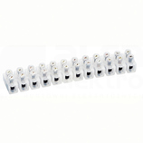 NYLBLOC 4mm/12ZAC biały Listwa zaciskowa