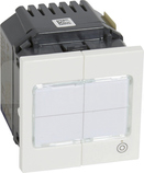 M45 2500W biały Łącznik pojedynczy