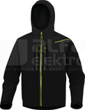 HORTEN2 czarno-pomarańczowy XXL Bluza softshell