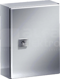 AE 200x300x155 V2A Szafa z płytą montażową metalowa