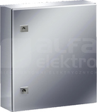 AE 400x500x210 SWG 1.4301 Szafa z płytą montażową metalowa
