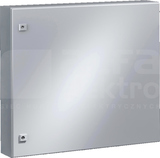 AE 760x760x210 RAL7035 Szafa z płytą montażową