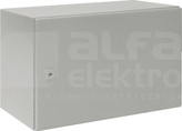 AE 600x380x350 RAL7035 Szafa z płytą montażową