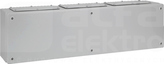 KL 800x200x120 RAL7035 Obudowa z płytą kołnierz.