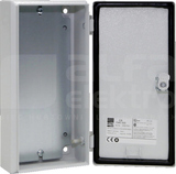 EB E-Box 150x300x80 RAL7035 Obudowa z płytą montażową metalowa