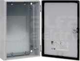 EB E-Box 200x300x80 RAL7035 Obudowa z płytą montażową metalowa