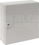 EB E-Box 300x300x120 RAL7035 Obudowa z płytą montażową