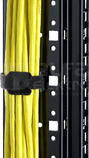 RAL9005 (10szt) Uchwyt taśmy rzepowej