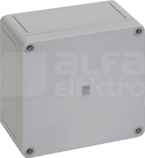 PK 130x130x75 IP66 (4szt) Obudowa PC pokrywa szary z tworzywa
