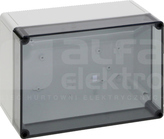PK 254x180x111 IP66 Obudowa PC pokrywa transp z tworzywa