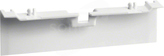 SL20080A9016 20x80 biały SL Maskownica nośnika