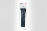 SOFTFIX M-TPU-BK 260x11,0 czarny (8szt) Opaska kablowa rozpinalna