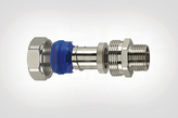 PCS25-FMC-M25-NPB/PA6-ML metal Złącze końcowe do rur metalowych