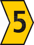 HGDC1-3 5-PVC-YE żółty Oznacznik