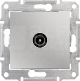 SEDNA 8dB aluminium Gniazdo TV przelotowe