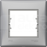 SEDNA IP44 aluminium Ramka 1-krotna