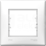 SEDNA IP44 biały Ramka 1-krotna