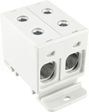 ZGX 50MM2 2x50 SZARA Złączka na szynę TH