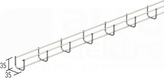 CP35 INOX316L (35x35) (3mb) Pokrywa korytka kablowego siatkowego