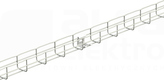CAT40 INOX316L Wspornik