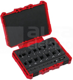 1/4'' 4,4.5,5,5.5,6,7,8,9,10,11,12,13 Zestaw nasadek bity i adaptery