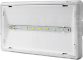 EXIT S IP65 ECO LED 3W 395lm 1h Oprawa awaryjna 1-zadaniowa przyc.testu