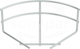 GRB90/510 G (55x100) ŁUK KORYTA SIATKOWEGO