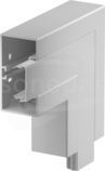 GK-FS53100LGR (200x200x100) RAPID45-2 Naroże wewnętrzne stałe cz.szary