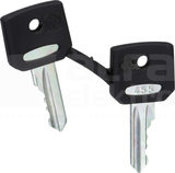 ZBG455*DLON.WYL.BEZPIECZ., P KOMPLET 2KLUCZY NR 455 DO