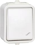 CEDAR IP44 biały Łącznik schodowy