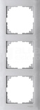 MERTEN M-PURE aluminium Ramka 3-krotna