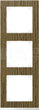 MERTEN M-PURE DECOR dąb Ramka 3-krotna