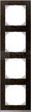 MERTEN M-PURE DECOR wenge Ramka 4-krotna