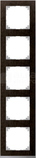 MERTEN M-PURE DECOR wenge Ramka 5-krotna
