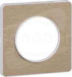 Odace S52P802L Podstawa biała bronze Ramka 1-krotna