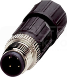 AB-C4-M12MS-F0,34 M12 4P Wtyk męski prosty