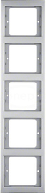K.5 stal szlachetna inox Ramka 5-krotna pionowa