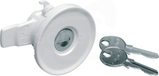 Zamek cylindryczny nr 1242E do obudowy IP4$ Rozdzielnica akcesoria