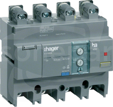 HBB161H 160A 4P regul. Blok różnicowoprądowy