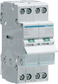 SBN432 32A 4P 400V Rozłącznik modułowy