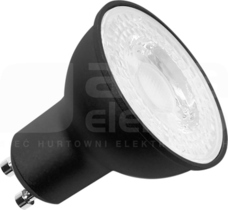 LED QPAR51 GU10 6W/930 470lm Czarne Żarówki LED
